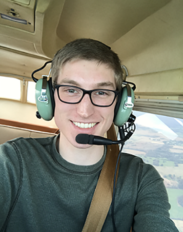 Alex Seals got his pilot's license through a Mason program.